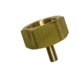 Brass solenoid valve body