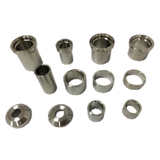 Stainless steel pressure sleeve, positioning shaft sleeve, anti retreat washer