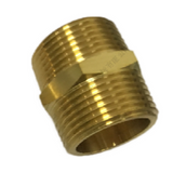 Brass fittings, copper sleeves, and plugs