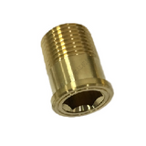 Brass fittings, copper sleeves, and plugs