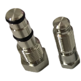 Stainless steel exhaust plug, joint fixing nut, plug