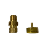 Brass solenoid valve body